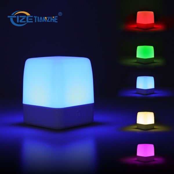 RGB multicolored Night light 5 Colors Dimmable Night Light for Kids NL02