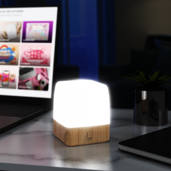 Portable Mini Night Light USB Rechargeable LED Nursery Night Light NL02T