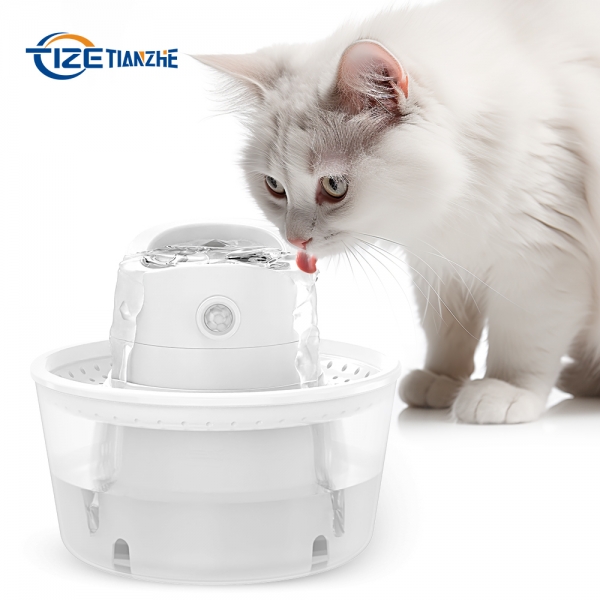 Automatic Pet Cat Water Fountain Water Dispenser With Smart Pump WF05